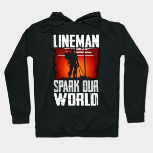 Lineman Spark Our World Hoodie